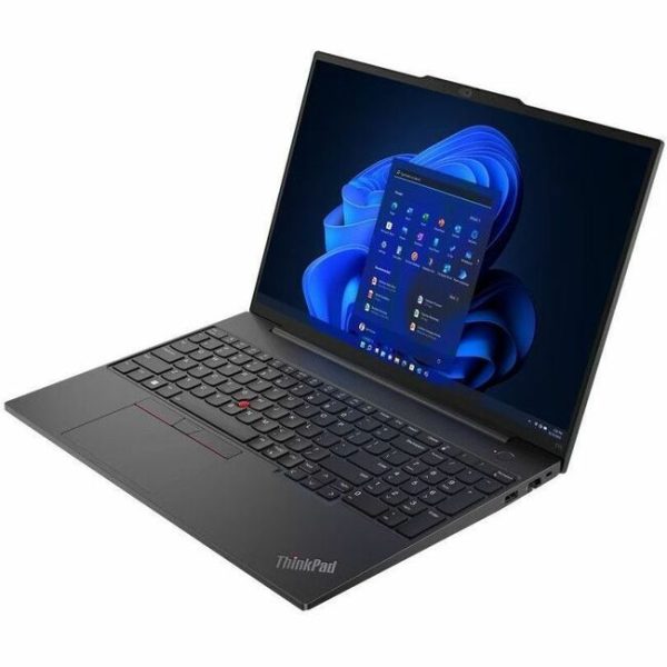 Lenovo ThinkPad E16 Gen 1 21JN003XUS 16  Touchscreen Notebook - WUXGA - 1920 x 1200 - Intel Core i7 13th Gen i7-1355U Deca-core (10 Core) 1.70 GHz - 16 GB Total RAM - 8 GB On-board Memory - 512 GB SSD - Graphite Black Discount