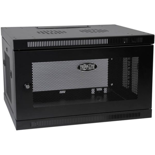 Tripp Lite 6U Wall Mount Rack Enclosure Cabinet Low Profile Switch Depth Sale