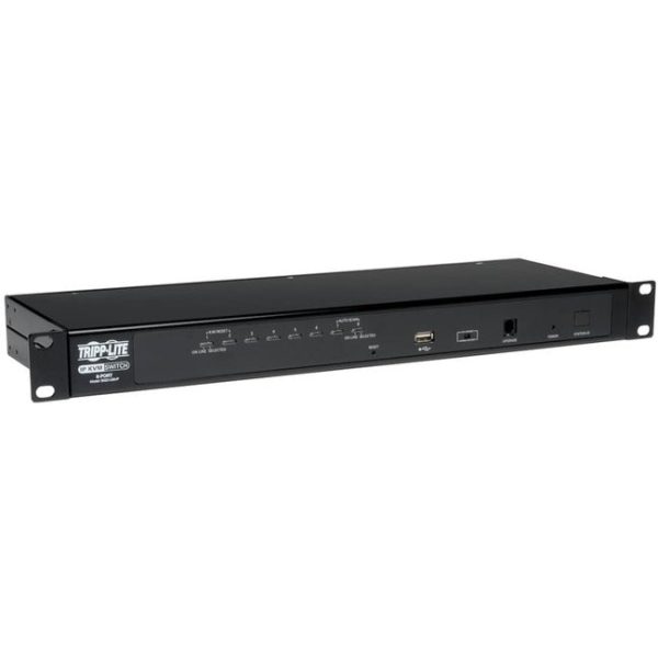 Tripp Lite 8-Port Rackmount KVM Switch w  Built in IP and On Screen Display 1U Online Sale