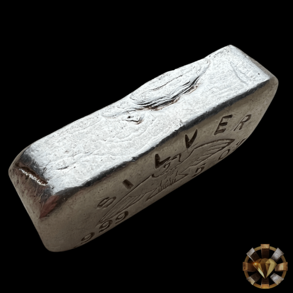 Montana 5oz Vintage Silver Bar Online now - Image 3
